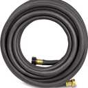   Round Weeper Soaker Hose for Garden Beds, Drip Irrigation Outdoor Hose, Flexible Garden Hose for Vegetable Gardens, Flower Beds, Lawns, and Orchards, Soaker Hose 75"