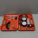Cylinder Leak Down Tester Kit,Automotive Engine Pressure Gauges Compression Test Leakage Detector Tool Set - Light red (TU-21)