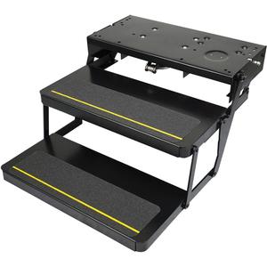 Kwikee 32 Series Electric Step Assembly with Logic Control Unit and Power Switch Kit for RVs and Travel Trailers