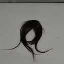 Clip In Bangs 100% Human Hair Extensions French Bangs Clip On Bangs With Temple Clip In Bangs Real Human Hair Thick Bangs Fringe Hairpieces For Women Brown Black