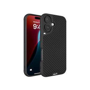 Mous for iPhone 16 Plus Case MagSafe Compatible - Limitless 6.0 - Carbon Fibre - Protective Shockproof Phone Cover
