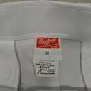 Rawlings Men's Semi-Relaxed Full Length Baseball Pants (White, M)