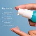 COOLA SunBlur Makeup Primer with SPF 50, Matte Finish, Sets Makeup for 8 Hour Wear, Dermatologist Tested Sunscreen, Paraben Free, Vegan, 1.0 Fl Oz