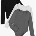 Girl's Long Sleeve T Shirt Bodysuit Tops Crew Neck Romper Jumpsuit Leotard for Girls Fall Tops. Size 11/12