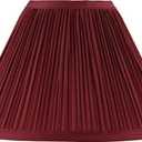 Aspen Creative 59174, Empire Uno Lamp Shade, Dark Mahogany, 4" Top x 10" Bottom x 7" Slant Height, Slip UNO 33mm