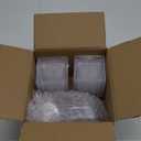 Juvale Mini Appetizer Plates Set & Teardrop Spoons - 72-Piece, 2.5" Square & 3.75" Teardrop, Black - Disposable Plastic Mini Plates & Spoons for Appetizers