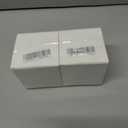 2 x 3.15in Christmas Ball Ornament, Clear Funny Christmas Reindeer Ball Ornament, Christmas Gag Gifts for Women, Hanging Bulbs Pendants for Christmas Tree Holiday Decor, Set of 2