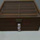 NEWLOOP 10/20/30 Wooden Pattern Sunglass Organizer Multiple Pairs of Eyeglass Ultra-thin Frame Storage Box for Women Men