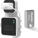 256GB USB Flash Drive & Outlet Mount for Blink Sync Module 2, Space Saving and Easy Move Mount Bracket Holder for Blink Outdoor Indoor Security System (Blink Sync Module 2 is NOT Included)