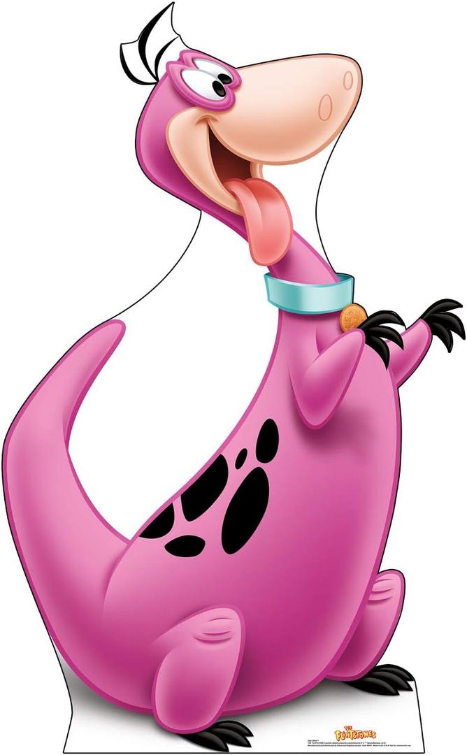 Cardboard People Dino Life Size Cardboard Cutout Standup - Hanna-Barbera The Flintstones