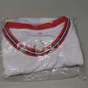 YWIES Plain Basketball Jersey, Blank Team Uniform, Hip Hop Hipster Short Sleeveless Active Shirts (X-Large, White-red)
