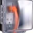 TayMac MM710C, 4 3/4-Inches Deep, Clear Finish, 1 Gang