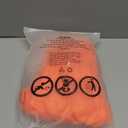 BEAGIMEG Women's Sexy Bodycon Sleeveless Ruched Mesh Club Party Midi Dress (Medium, Orange)