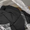 Newspin Full Comforter Set Black - Bed in a Bag Full Size 8 Pieces, All Season Bed Set, Fluffy Comforter Set with Sheets, Sheet Set Quilt Blanket, Pillowcases & Shams & Bed Skirt