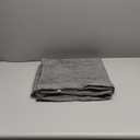 PHF 100% Cotton Muslin Throw Blanket 50" x 60", 4-Layer Lightweight and Breathable Blanket for Summer, Luxuriously Soft Gauze Throws for Couch, Natural Minimalism Style, Ideal Gift, Greyish Black (Throw(50"X60"))