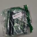 PATIKIL 6" Tall Candle Covers Sleeves, 6Pcs Metal E12 Chandelier Socket Sleeves with Insulation Heat Shrinkable Flame Retardant Tube Bulb Light Base Holder for Lamps, Black