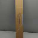 KAMANINA Double Curtain Rods 66 to 120 Inches (5.5-10 Feet), Dual Telescoping Curtain Rod for Windows 54 to 115 Inches, 7/8 Inch Decorative Curtain Rods with Twisted Cage Finials, Antique Silver