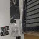 41" Extra Tall Dog Gate for Doorways Stairs, 54.8-60.2 in in Wide Baby Gates Walk Thru, No Drill Long Pet Gate for Doggie Puppy, Auto Close Large Child Safety Gate with Door Indoor, Black