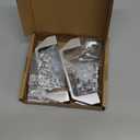 4 Sets 1010 Hinges and 10 Series Extrusion 1.0 Inch Door Handles 1010 Aluminum Profiles Pivot Hinges with Nut for 10/10 1" x 1" Extruded Aluminum Profile