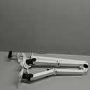 ErGear Dual Monitor Desk Mount for 1334 Monitors up to 26.5 lbs, Fully Adjustable Monitor Stand Holds 2 Computer Screens, Heavy-Duty Dual Monitor Arm with C-Clamp & Grommet Base, White, EGCM13W