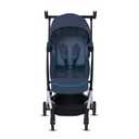 gb Pockit+ All City, Ultra Compact Lightweight Travel Stroller with Front Wheel Suspension, Full Canopy, and Reclining Seat in Night Blue