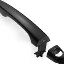 Front Left Driver Side Exterior Door Handle Compatible with Hyundai Elantra 2017 2018 2019 2020 - Without Smart Key Entry - Black