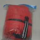 FUAMEY Full Body Dog Coat,Warm Dog Fleece Jackets with Harness Built in Windproof Dogs Snowsuit Zip up Pet Four Legged Pets Jumpsuit Winter Outfit Cold Weather Coats for Small Dogs Red, S