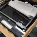 Universal Tractor Canopy for ROPS 42-1/8" x 37-3/8", Heavy-Duty Polycarbonate Sun Shade Roof for Tractor/Mower, Adjustable Mounting Bracket, UV-Resistant Tuff Top Tractor Canopy, Easy to Install