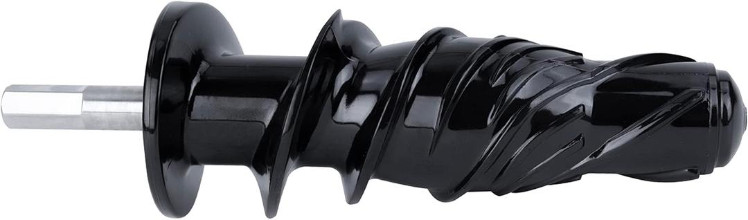 Omega Juicer Replacement Parts - Auger For Model J8006HDS, J8006HDC, J8008C, 8007, 8008, MM900HDS, Black