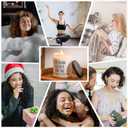 2 x Best Friend Bestie Birthday Gifts for Women Friendship Gifts Scented Candle, Funny Christmas Holiday Present Ideas for Her, Friends Female, BFF, Bestie, Sister (I'd Shank)