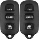 Key Fob Replacement for 1999-2009 Toyota 4Runner/ 2001-2007 Sequoia Car Keyless Entry Remote Control,HYQ12BBX HYQ12BAN,4 Buttons,2Pcs