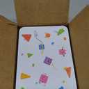 Mini Magnetic Tiles with Iron Case, 60 Pcs Travel Magnetic Toys Set, Magnet Building Block Set, Ideal Travel Companion for Kids 3+, Travel Toys Gifts for Boys & Girls Birthday Christmas