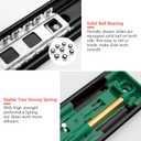 homdiy 10 Pair 20 Packs 22 Inch Full Extension Ball Bearing Drawer Slides Side Mount Soft Close Drawer Slides Drawer Glide