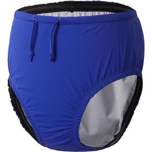 Adult Reusable Swim Diapers Special Needs Swimwear for Incontinence Cloth Diaper Covers Waterproof,Leakproof, Unisex (Blue, M)