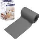 Leather Repair Patch Tape Kit, Self Adhesive Leather Repair for Furniture, Couch, Sofa, Car Seats, Office Chair, Vinyl Repair Kit.3.1inx60in (Gray)