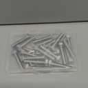 MewuDecor 5/16-18 x 1-1/2" (1/2" to 6" ) Hex Head Cap Screw Bolts, External Hex Drive, Stainless Steel 18-8 (304), Full Thread, 20 PCS (Silver)