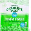 Charlie’s Soap Laundry Powder New (150 Loads, 1 Pack) Fragrance Free Hypoallergenic Plant Based Deep Cleaning Laundry Powder – Biodegradable Eco Friendly Sustainable Laundry Detergent