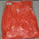 Womens Summer Short Sleeve Romper V Neck Jumpsuits with Cinched Waistline Casual Outfits with Side Pockets (XL, Red)