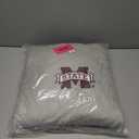 FOCO NCAA unisex-adult Reversible Oversized Sherpa Hoodie Sweatshirt Big Logo Hoodeez (Team Color, One Size)