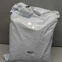 Fabric Bedding Storage Bag For Comforters And Blankets With Zipper, 8 Pack (grey)