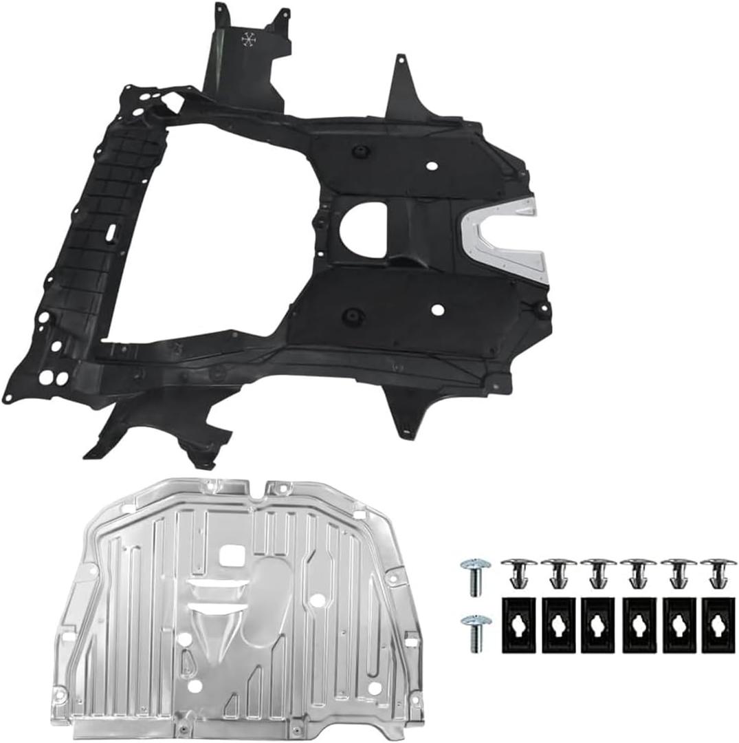 Lower Engine Splash Shield Guard Including Screws and Bolts Compatible with Honda Civic 2016-2021 Replaces 74110-TBA-A00 74110TBAA00