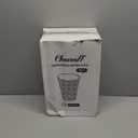 300 Pack Paper Cups 8 oz, Disposable Hot/Cold Beverage Drinking Cups, 8 OZ Paper Coffee Cups, Navy Floral Coffee Cups for Party, Picnic, Travel, and Events.