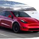 Replacement Exterior Mirrors Side Rear View Mirror White Glass Lens Door Mirror For Tesla Model Y 2021-2024 Passenger side Right (right)