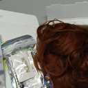 Auburn Wig with Bangs for Women Long Wavy Wigs 26 Inch Auburn Wigs Natural Looking Heat Resistant Synthetic Wig for Daily Party Use