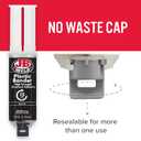 J-B Weld 50139 Plastic Bonder Body Panel Adhesive and Gap Filler Syringe - Black - 25 ml