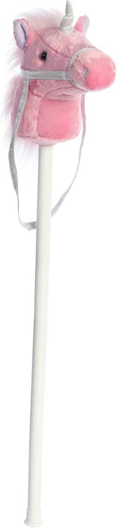 Aurora Rideable Giddy-Up Friends Fantasy Unicorn Stuffed Animal - Active Fun - Imaginative Adventures - Pink 37 Inches