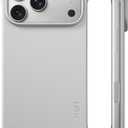 MOFT MOVAS Frame Case for iPhone 17 Pro, 0.75mm (0.03 in) Ultra-Thin, Soft-Touch Vegan Leather, TPU Corner Protection, MagSafe Compatible（Misty Cove + Cement）