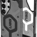 URBAN ARMOR GEAR UAG for Samsung Galaxy S26 Ultra Case 6.9" Pathfinder Clear - Magnetic Charging Compatible Transparent Rugged Military Drop Tested Protective Cover, Ash/Black