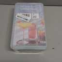 WIBIMEN Ice Cube Tray with Lid and Bin - Round Ice Trays for Freezer with Lid - Ice Cube Trays for Freezer with Ice Container (0.8"-2PACK Blue)