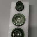 WELLIFE Taper Candle Holders-Candlestick Holders, Green - Set of 3 for Wedding, Party & Table Centerpiece Decor